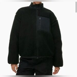 Aritzia TnAction Snoblock Polar Shred Mockneck Jacket, Sz S